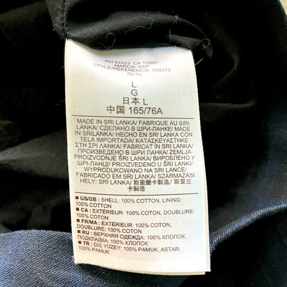 Gap Cotton Plaid Short Skirt, Size L - Picture 4 of 12